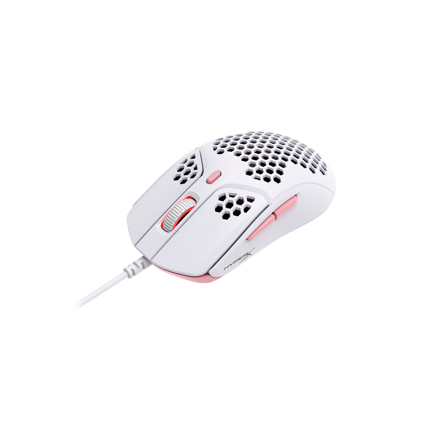 HyperX Pulsefire Haste – Gaming-Maus (Weiß-Pink) - 03