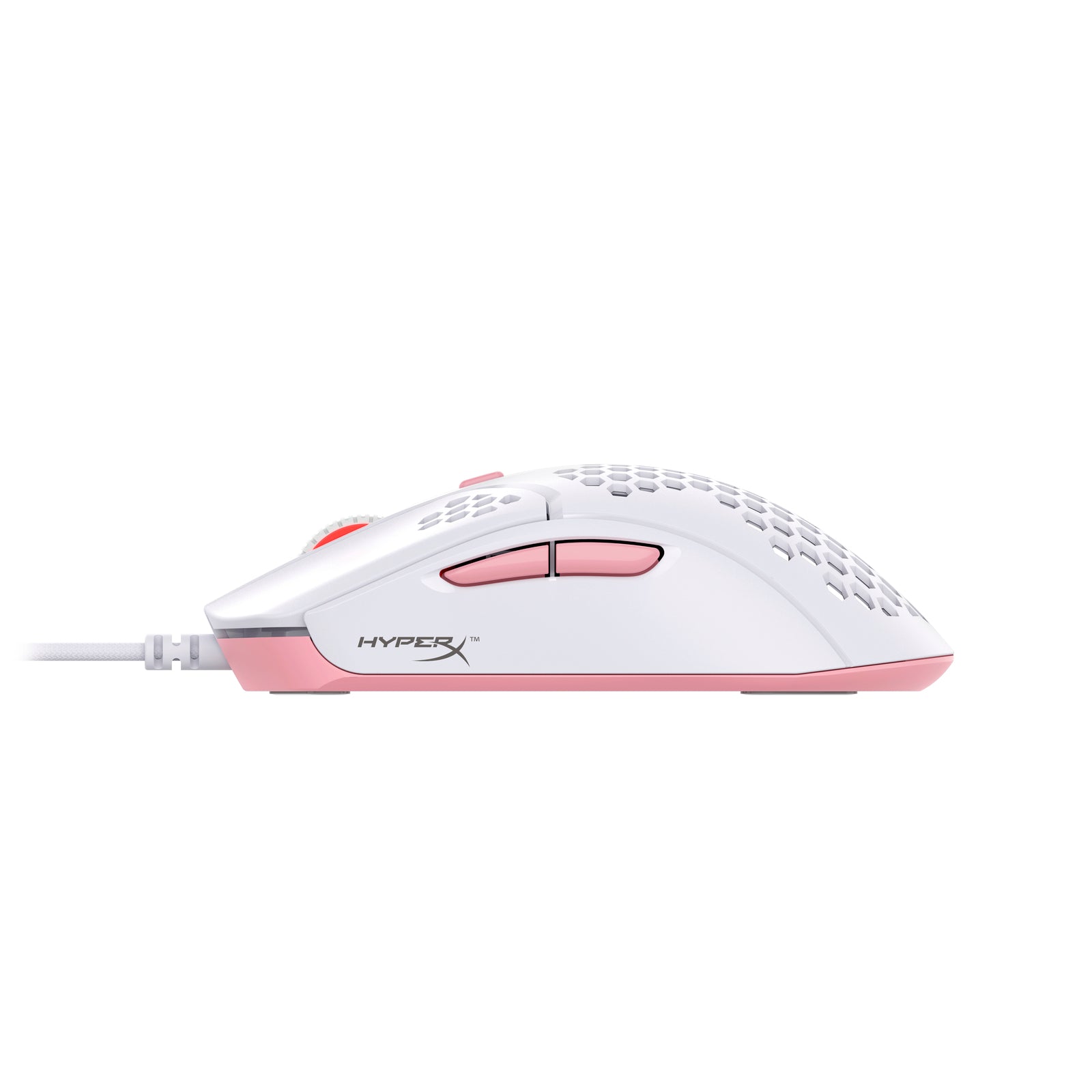 HyperX Pulsefire Haste – Gaming-Maus (Weiß-Pink) - 04