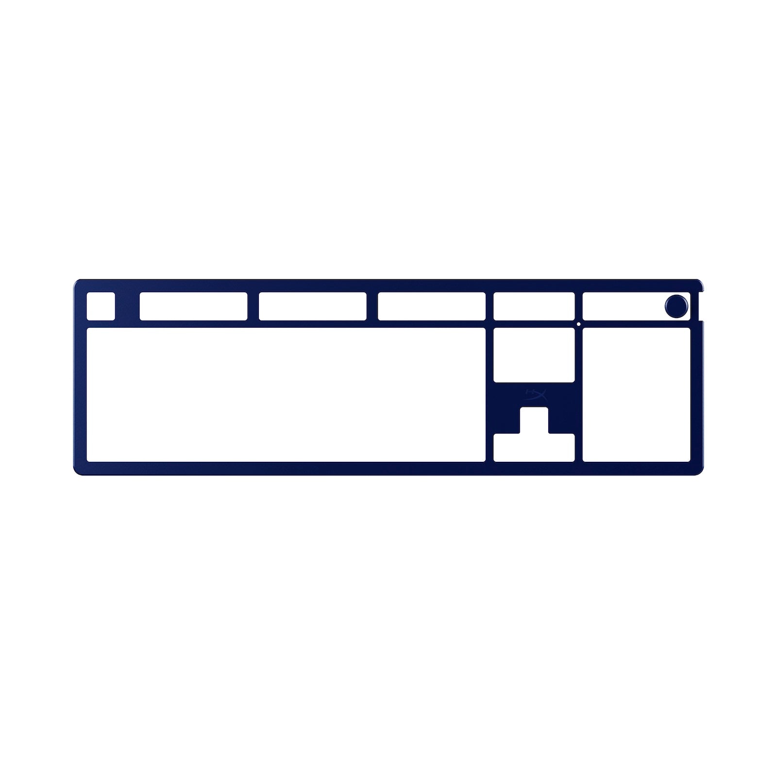 HyperX Alloy Rise Top Plate – Marineblau - 01