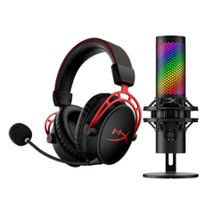 HyperX Kombi-paket - Cloud Alpha Wireless + QuadCast 2 S