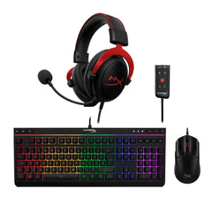 HyperX Kombi-paket - Cloud II + Alloy Core + Pulsefire Haste 2