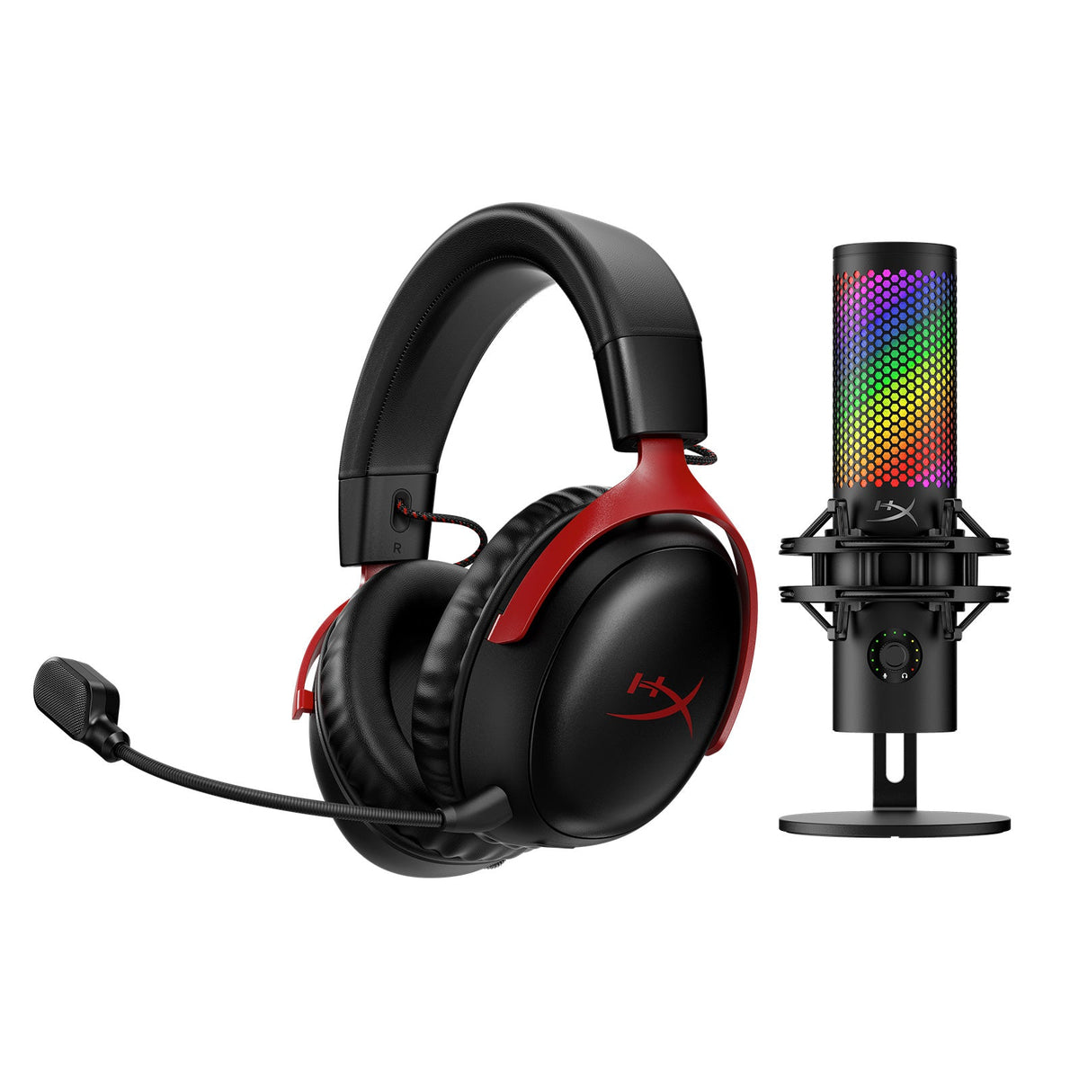 HyperX Kombi-paket – Cloud III Wireless + Quadcast 2 S