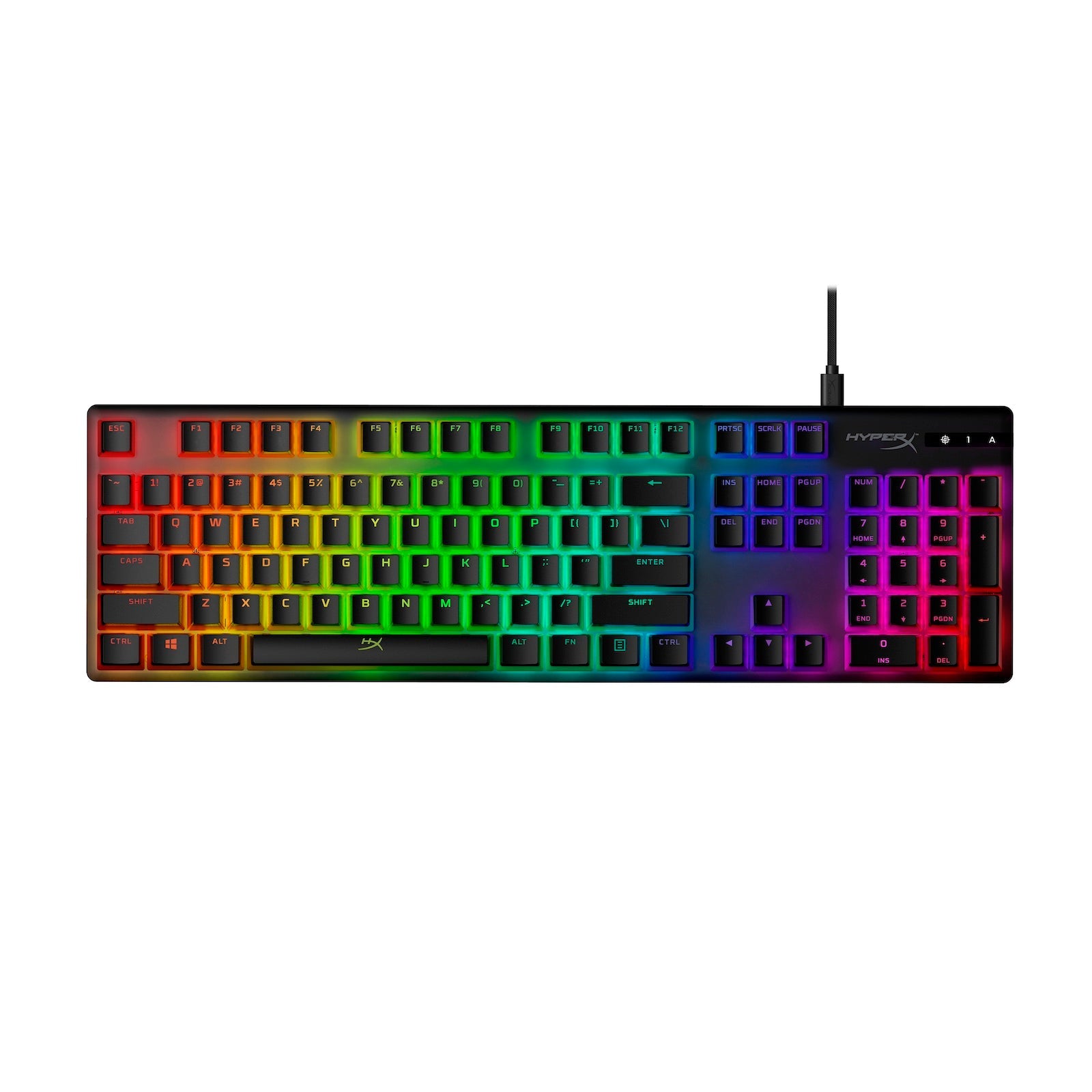 HyperX Pudding Keycaps –  vollständiger Tastensatz – PBT