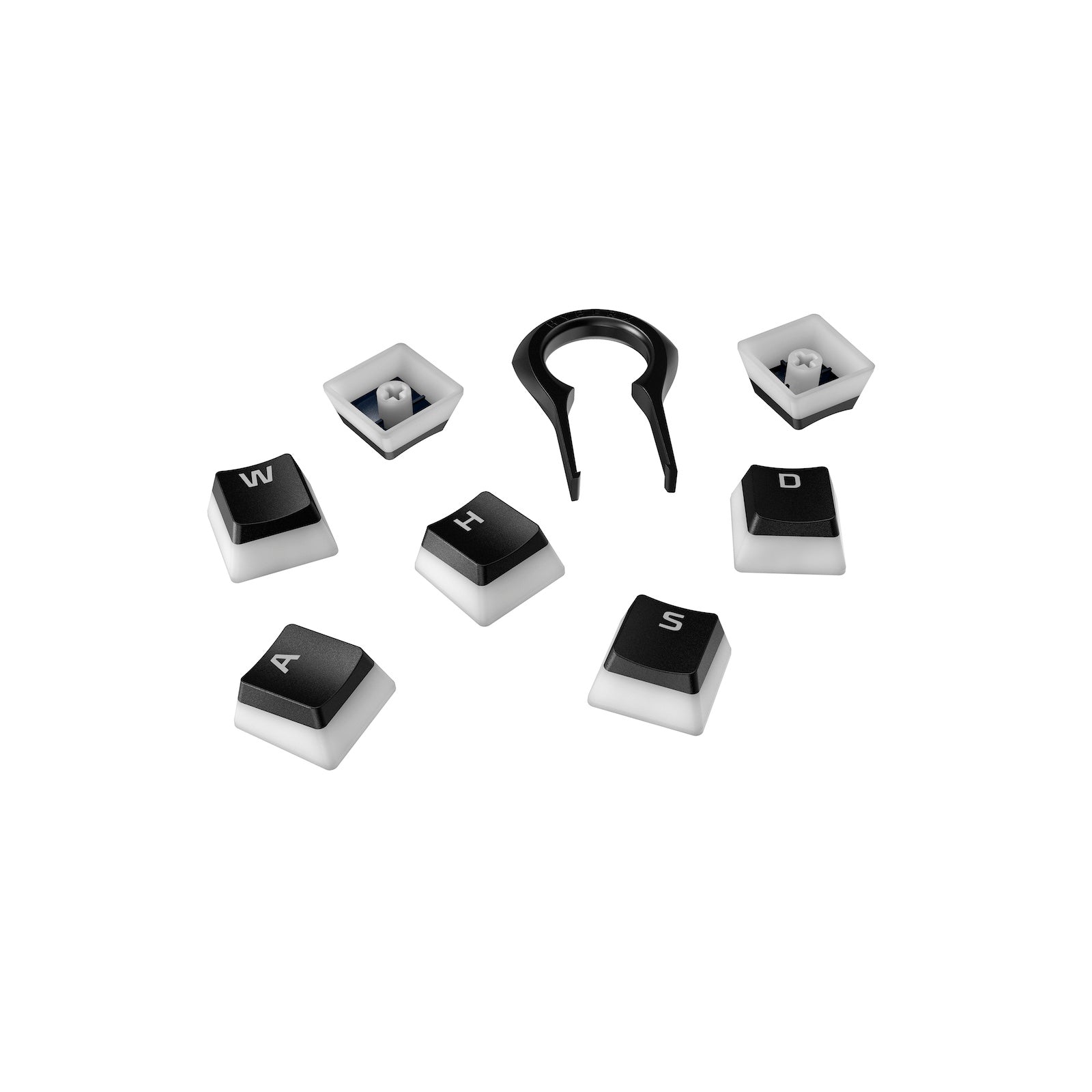 HyperX Pudding Keycaps –  vollständiger Tastensatz – PBT