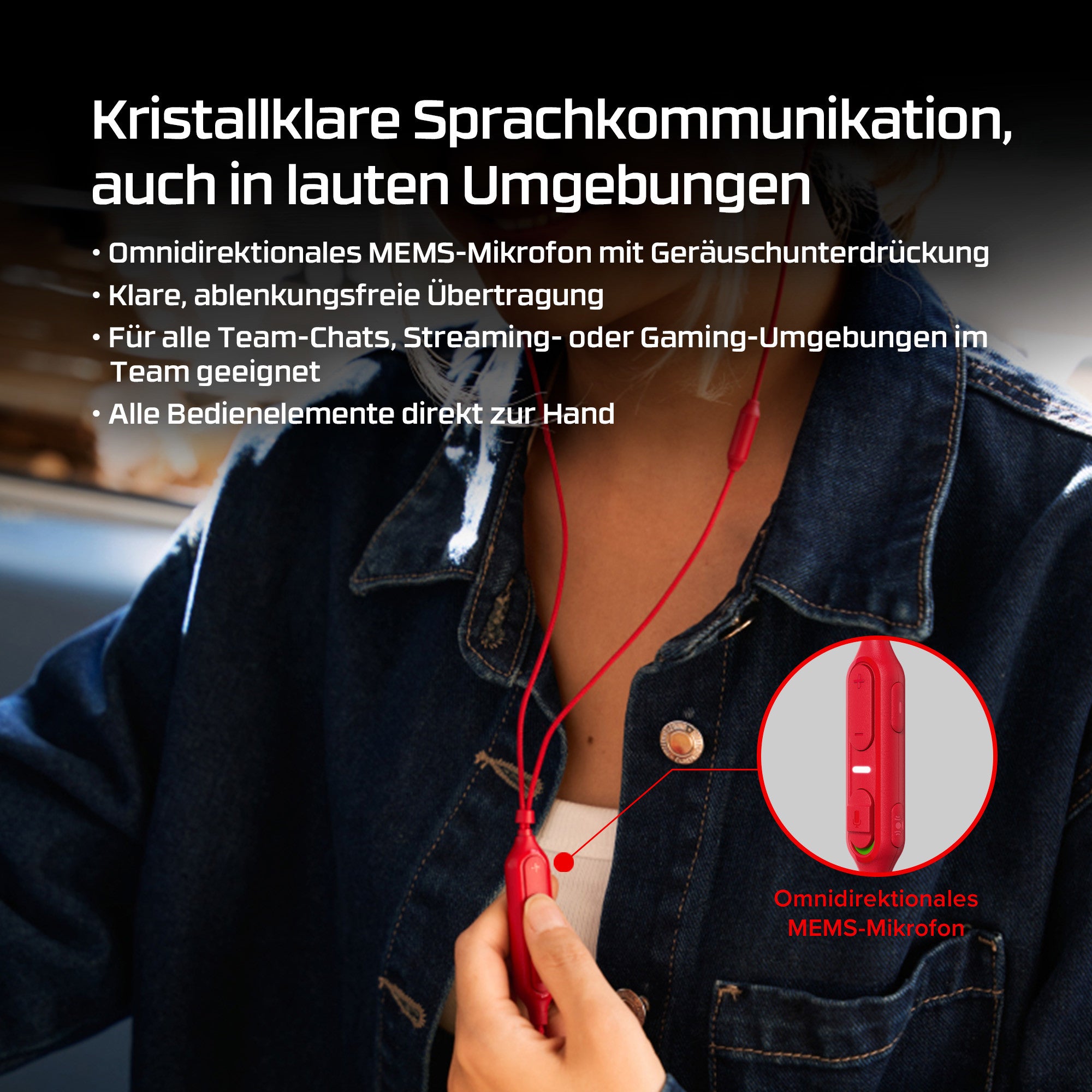 HyperX Cloud Earbuds III S (schwarz) - 06