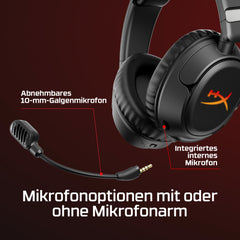 HyperX Cloud Flight 2 – Wireless Gaming-Headset (Schwarz) - 07