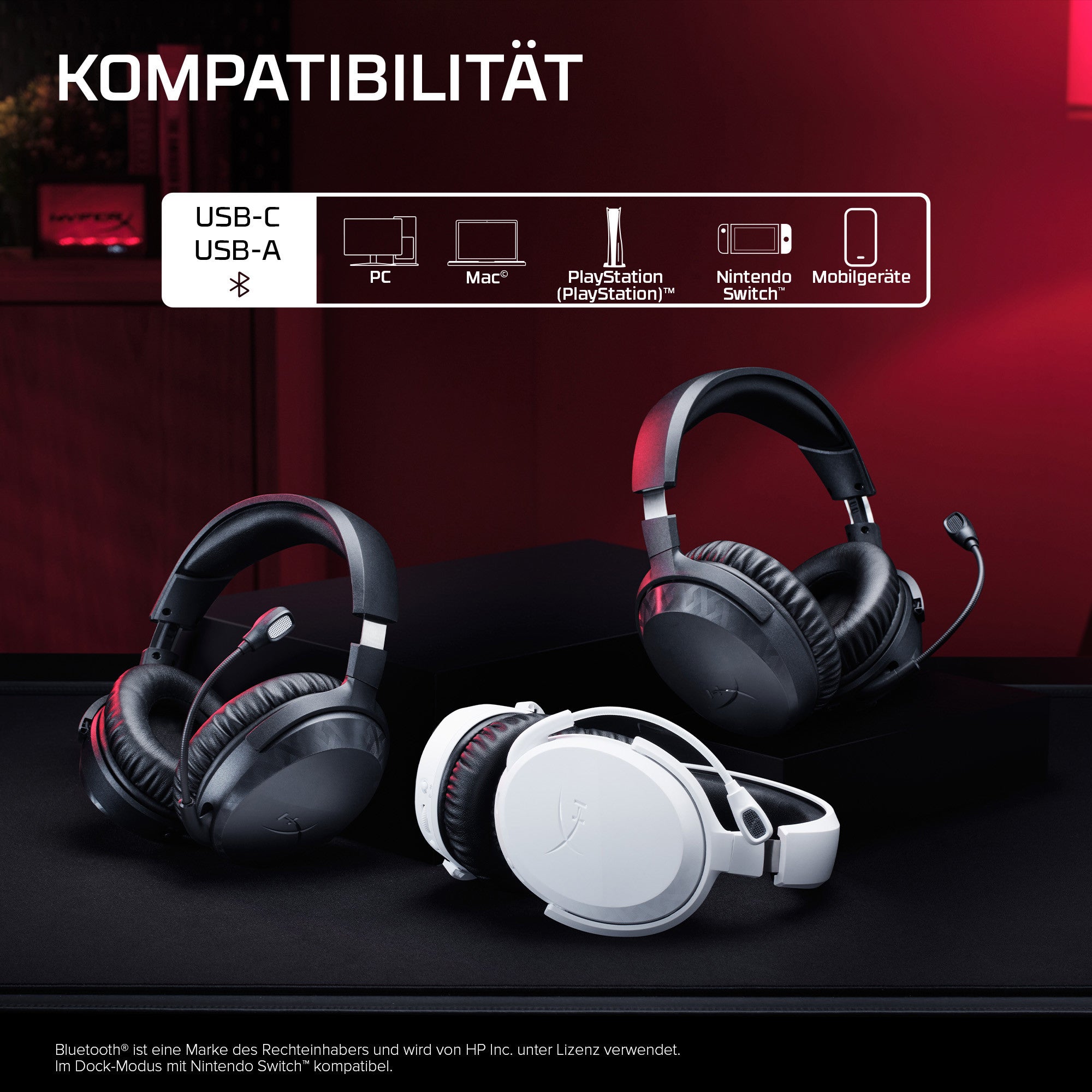 HyperX Cloud Stinger 3 Wireless-Gaming-Headset - 10
