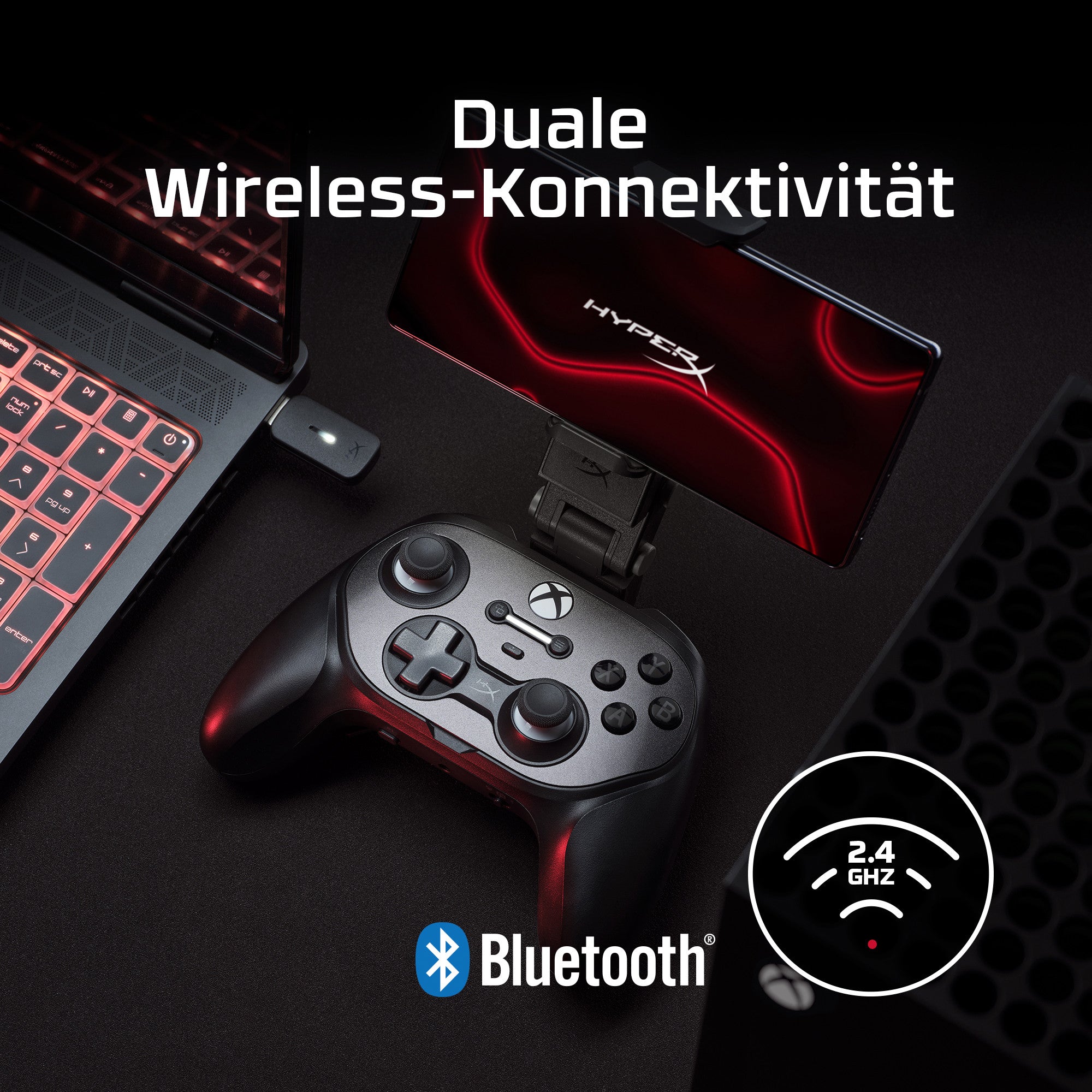 HyperX Clutch Talon – kabelloser Gaming-Controller – Xbox - 06
