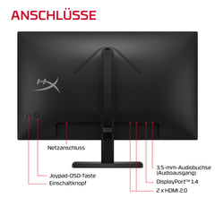 HyperX OMEN 23,8 Zoll FHD 180 Hz Gaming-Monitor – OMEN 24 G2 - 08