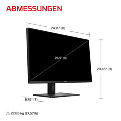 HyperX OMEN OLED 27 Zoll QHD 500 Hz Gaming-Monitor – OMEN OLED 27qs - 08