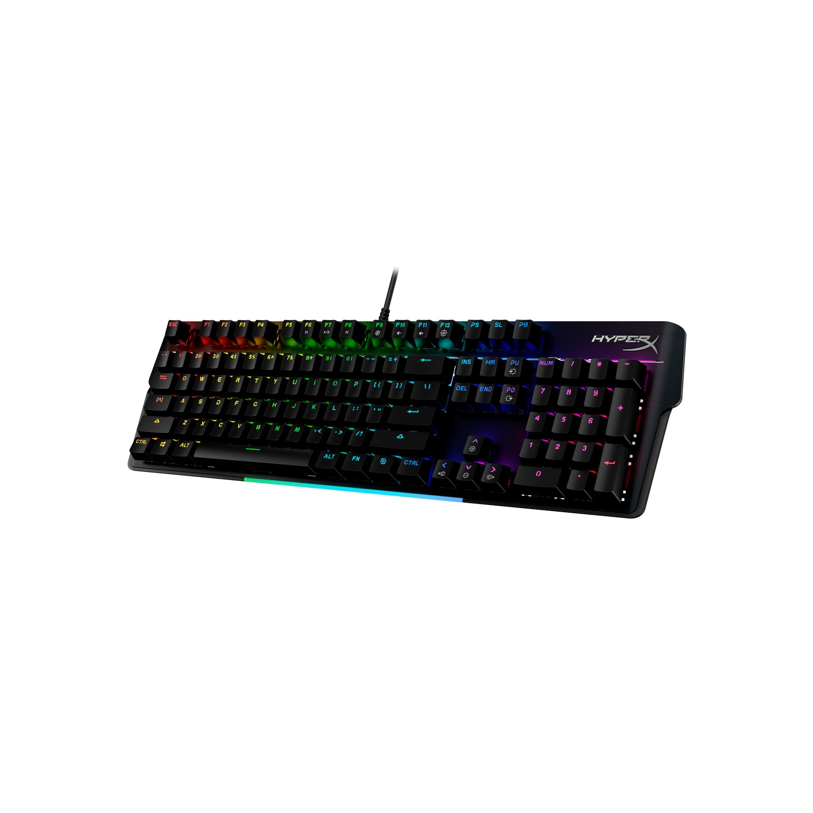 HyperX Alloy MKW100 – Mechanische Gaming-Tastatur – Rot (US-Layout) - 03