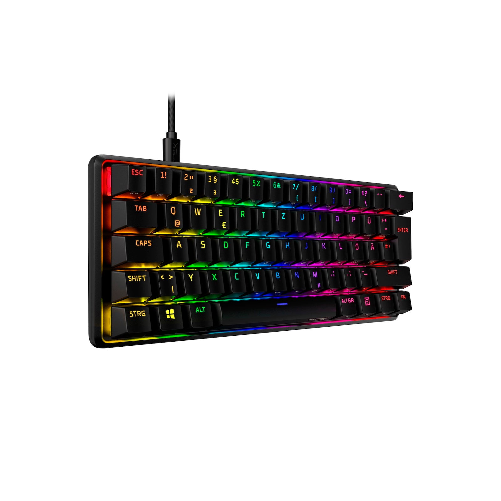HyperX Alloy Origins 60 - Mechanische Gaming-Tastatur - HX Red - 07