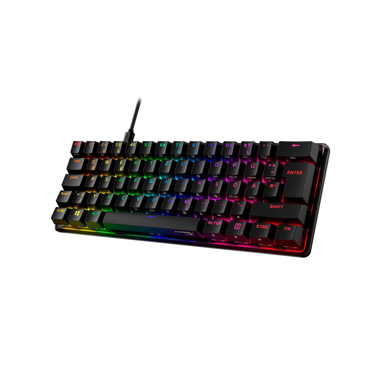 HyperX Alloy Origins 60 - Mechanische Gaming-Tastatur - HX Red - 08
