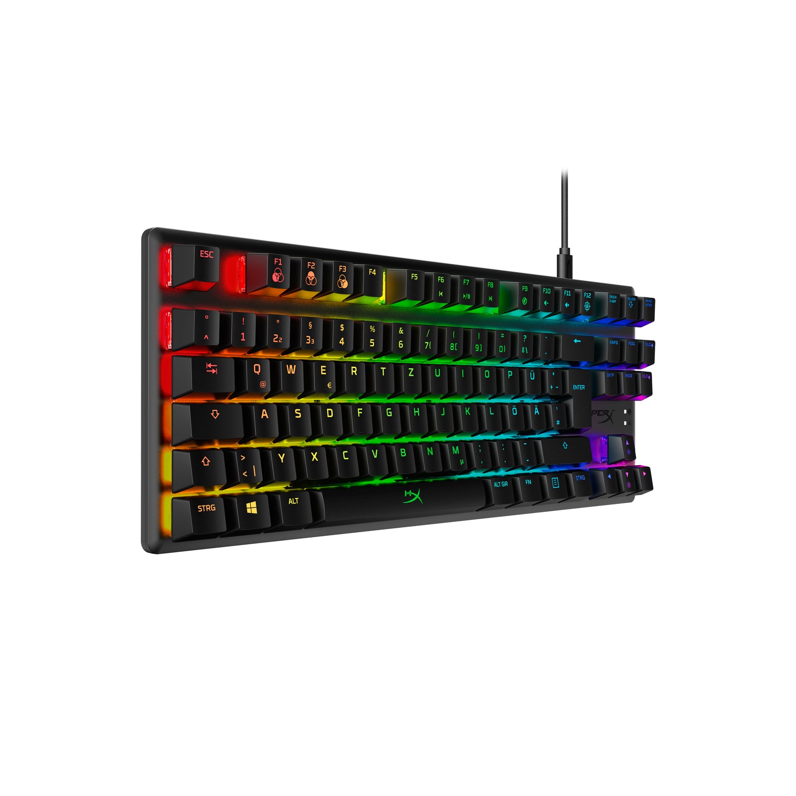 HyperX Alloy Origins Core – Mechanische Gaming-Tastatur – HX Red (DE-Layout) - 02