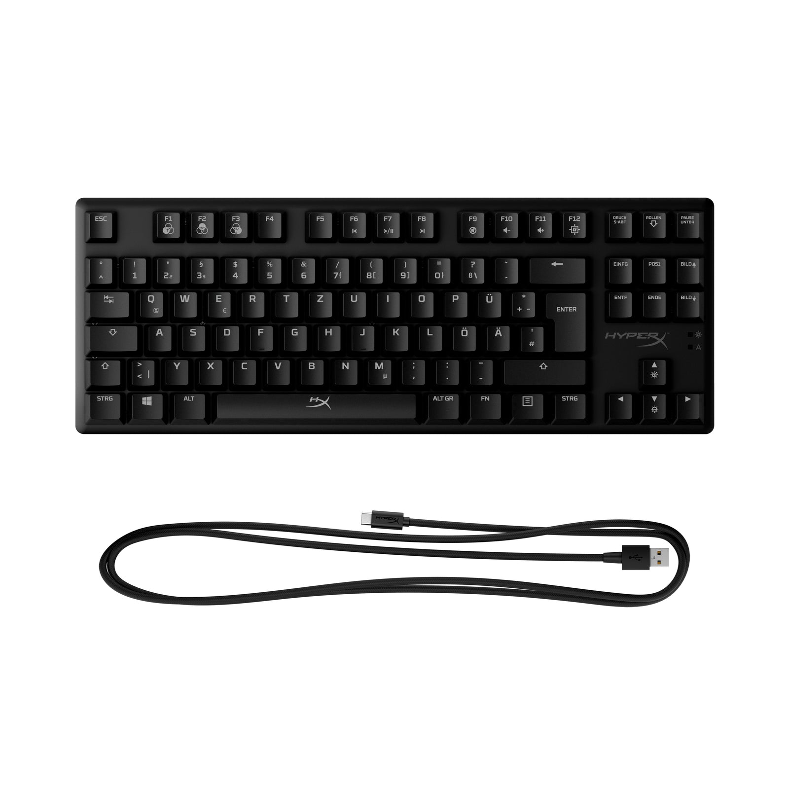 HyperX Alloy Origins Core – Mechanische Gaming-Tastatur – HX Red (DE-Layout) - 05