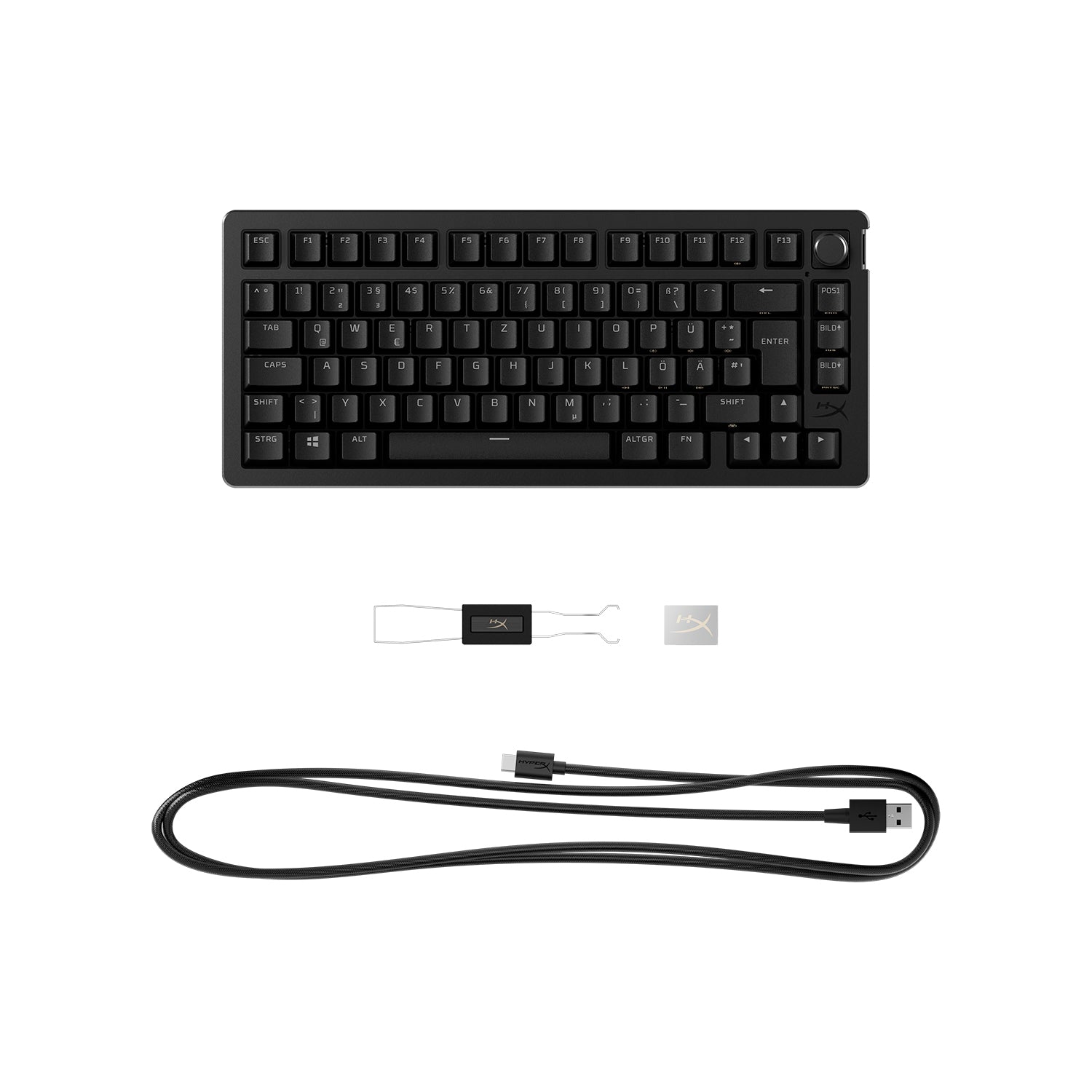 HyperX Alloy Rise 75 – Gaming-Tastaturen - 05