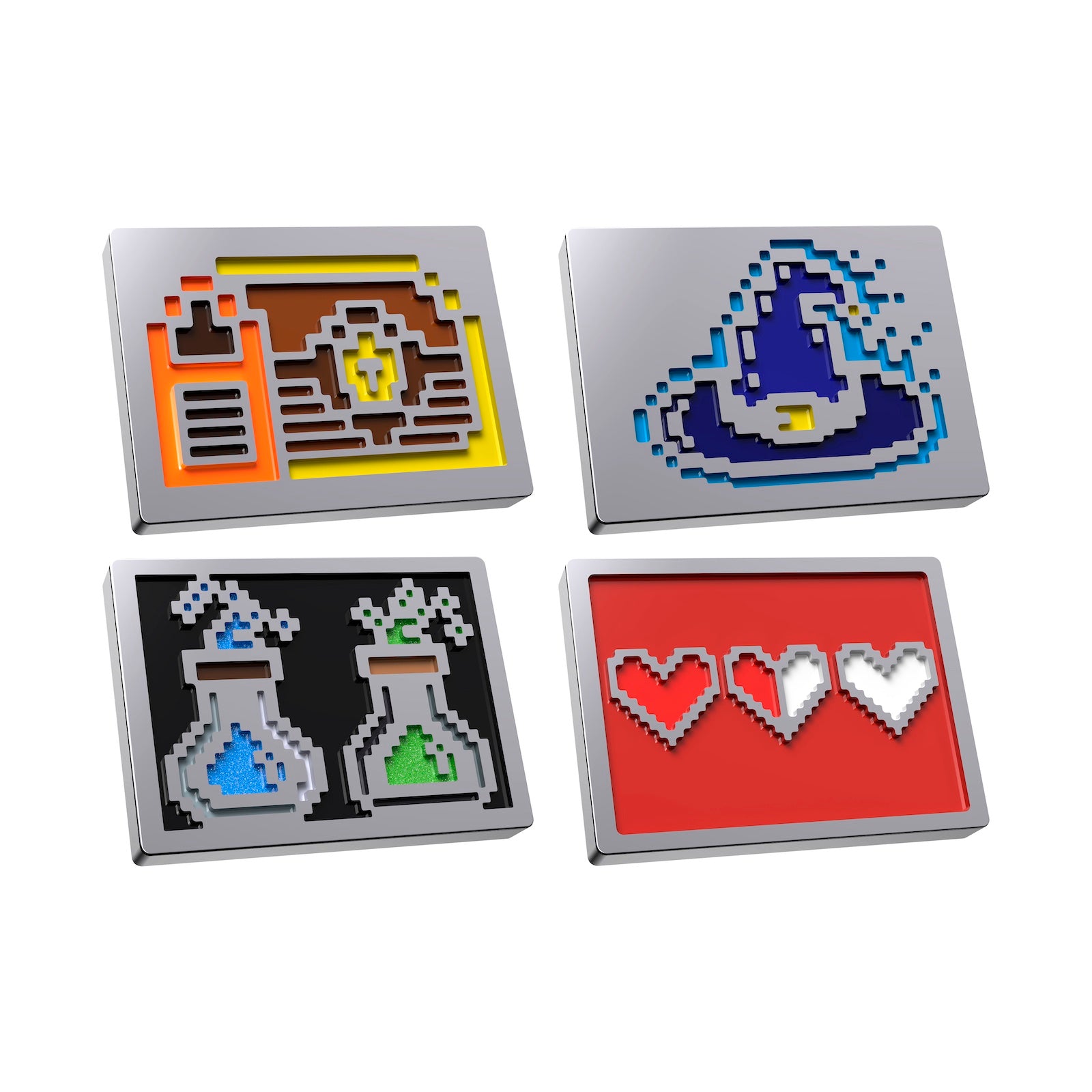HyperX Badge Pack – 8-Bit Magnetische Badges - 02