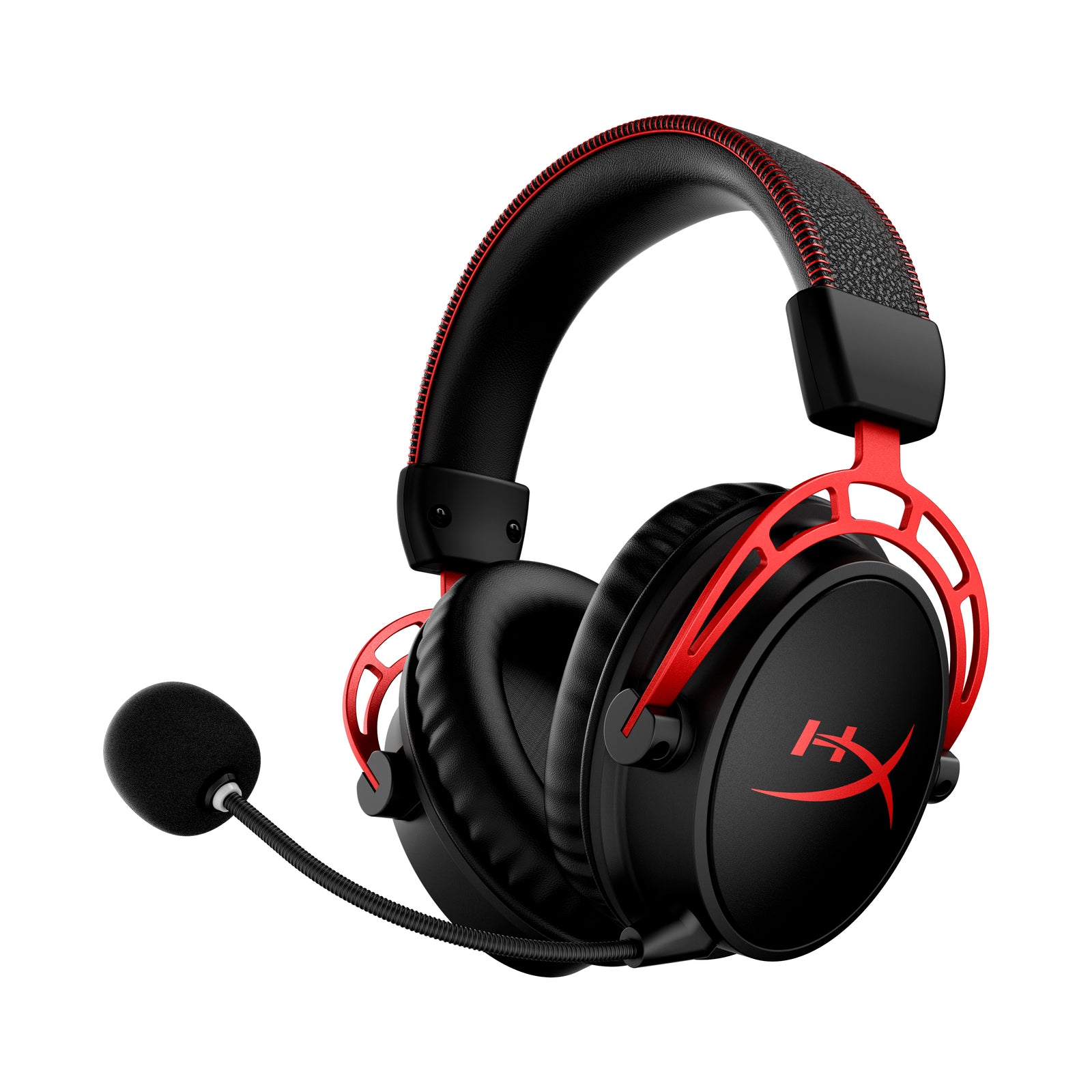 HyperX Cloud Alpha – Wireless-Gaming-Headset (Schwarz-Rot) - 02