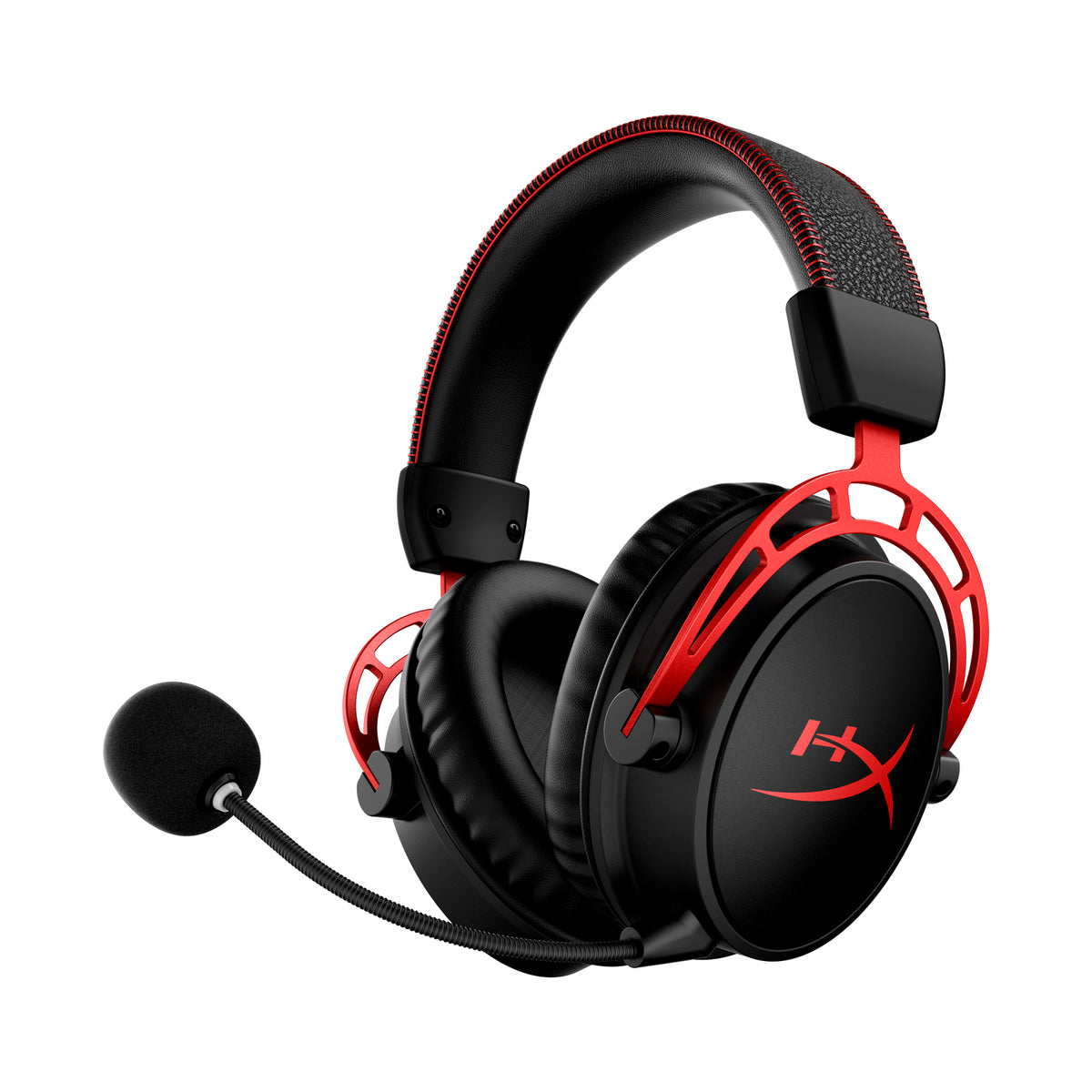 HyperX Cloud Alpha – Wireless-Gaming-Headset (Schwarz-Rot) - 02