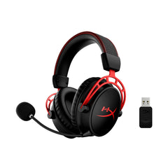 HyperX Cloud Alpha – Wireless-Gaming-Headset (Schwarz-Rot) - 07