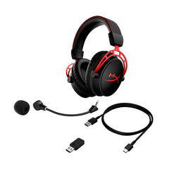 HyperX Cloud Alpha – Wireless-Gaming-Headset (Schwarz-Rot) - 11