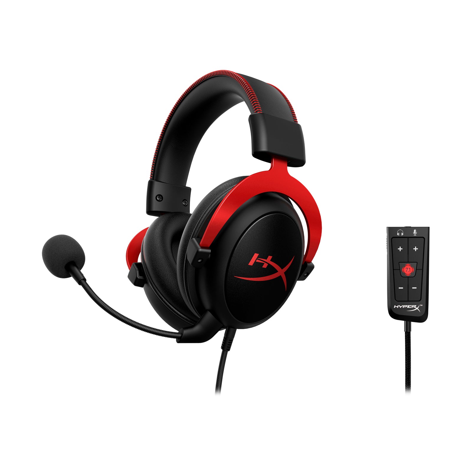HyperX Cloud II – Gaming-Headset (schwarz-rot) - 02