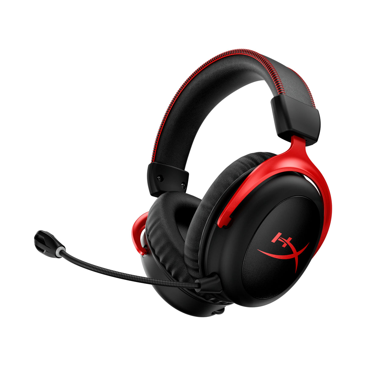 HyperX Cloud II Wireless – Gaming-Headset (schwarz-rot) - 01