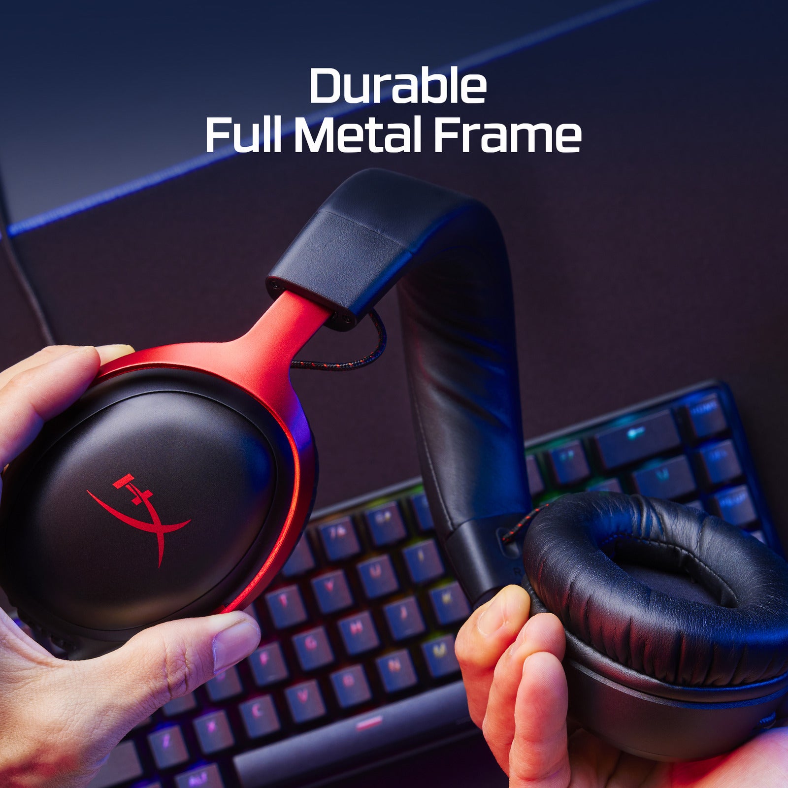 HyperX Cloud III – Gaming-Headset (schwarz) - 05
