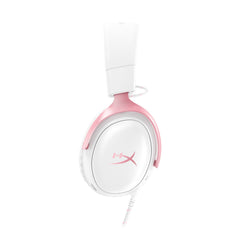 HyperX Cloud III – Gaming-Headset (Weiß/Rosa) - 02