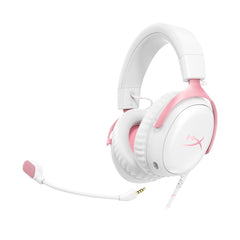 HyperX Cloud III – Gaming-Headset (Weiß/Rosa) - 04