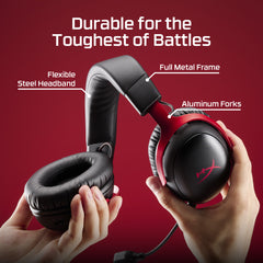 HyperX Cloud III IDS-Basismodell – Gaming-Headset (schwarz) - 08