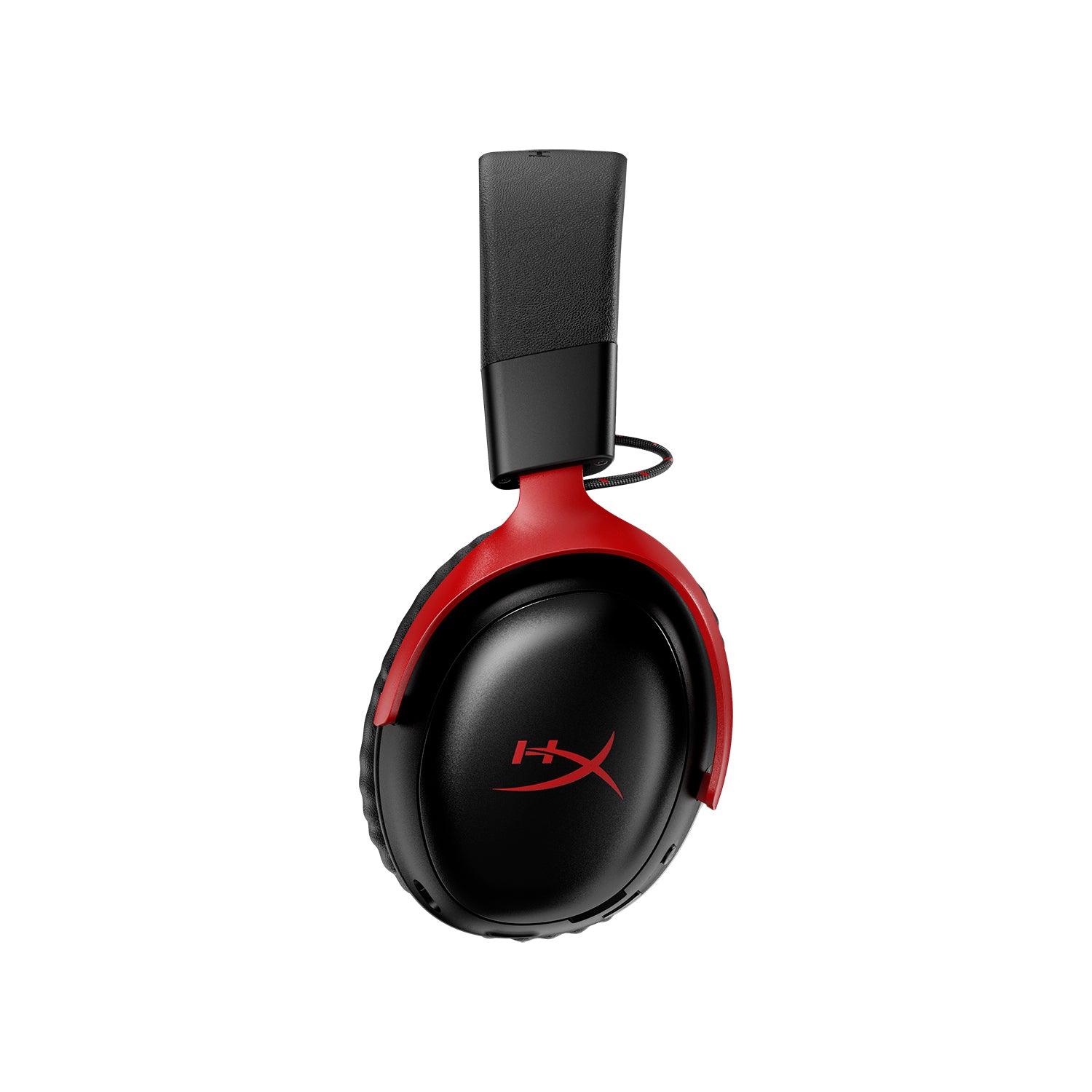HyperX Cloud III IDS-Basismodell – Gaming-Headset (schwarz/rot) - 02