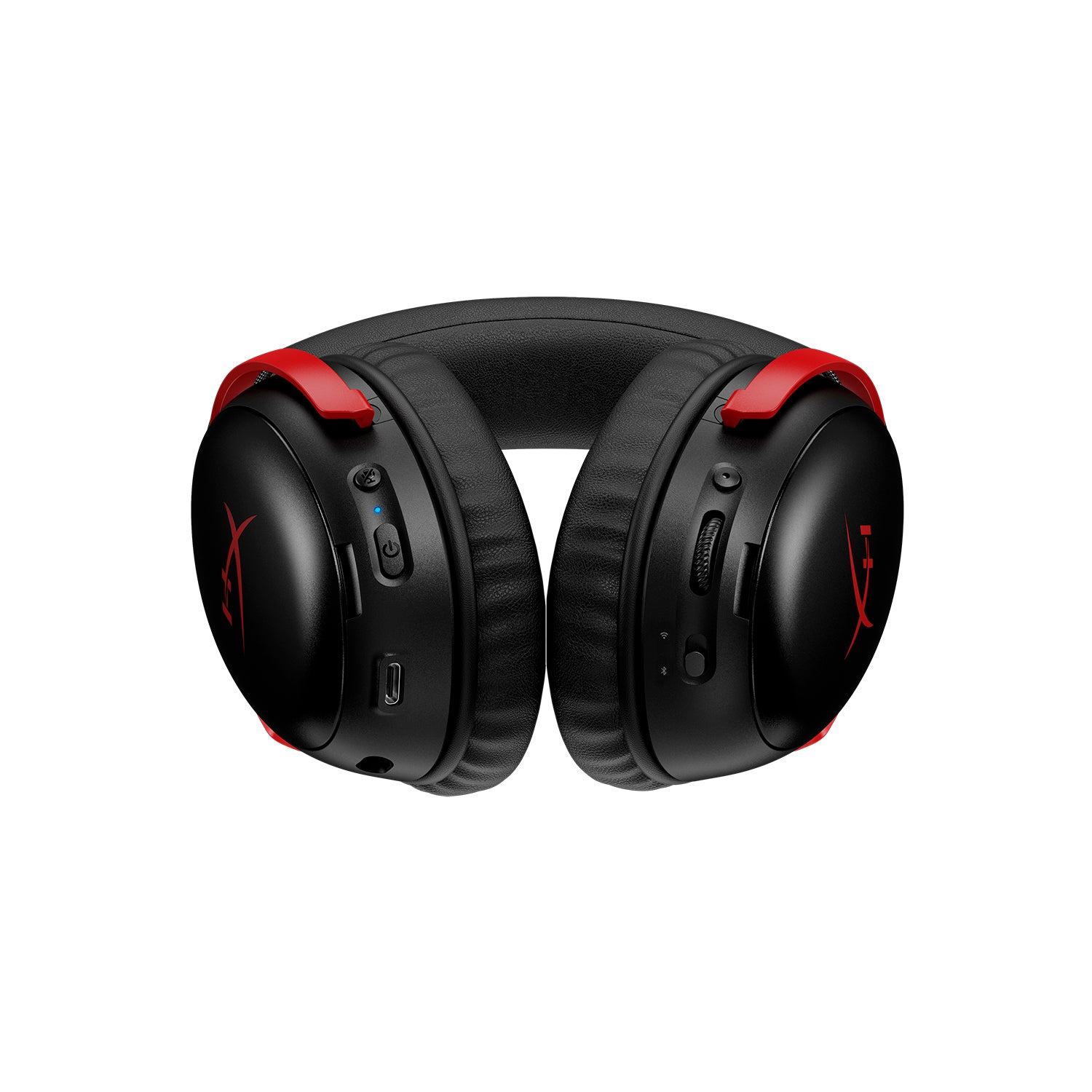 HyperX Cloud III IDS-Basismodell – Gaming-Headset (schwarz/rot) - 06