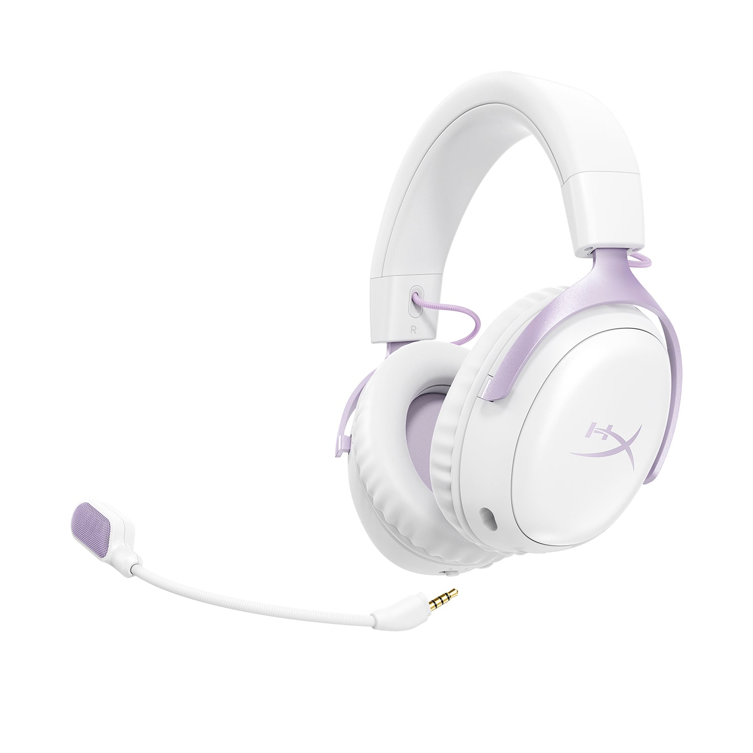 HyperX Cloud III S – Wireless Gaming-Headset (Lavendel) - 04