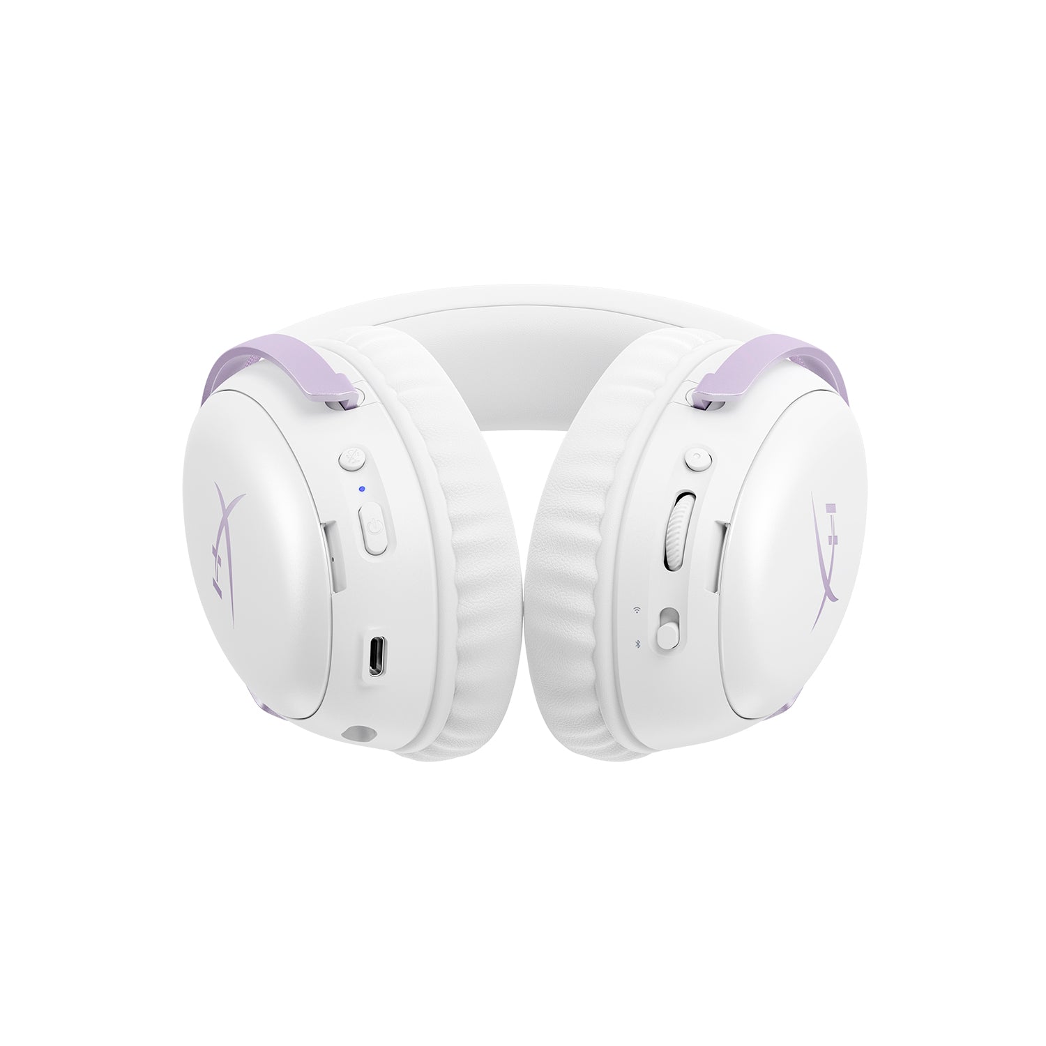 HyperX Cloud III S – Wireless Gaming-Headset (Lavendel) - 06