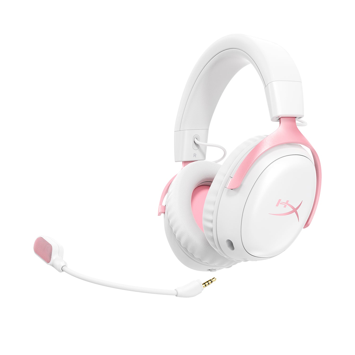 HyperX Cloud III S – Wireless Gaming-Headset (Weiß/Rosa) - 04