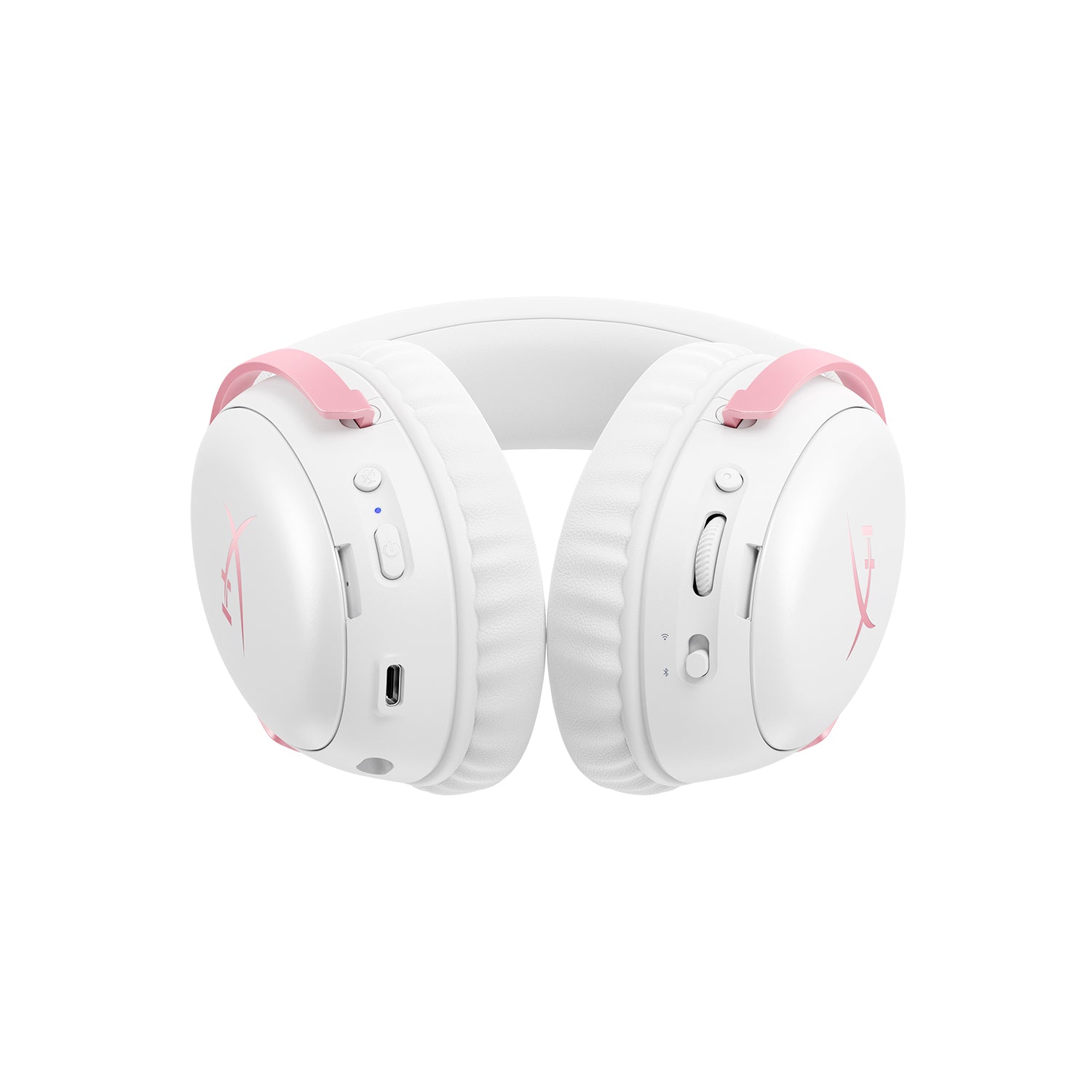 HyperX Cloud III S – Wireless Gaming-Headset (Weiß/Rosa) - 06