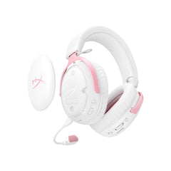 HyperX Cloud III S – Wireless Gaming-Headset (Weiß/Rosa) - 07