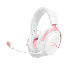 HyperX Cloud III S – Wireless Gaming-Headset (Weiß/Rosa) - 01