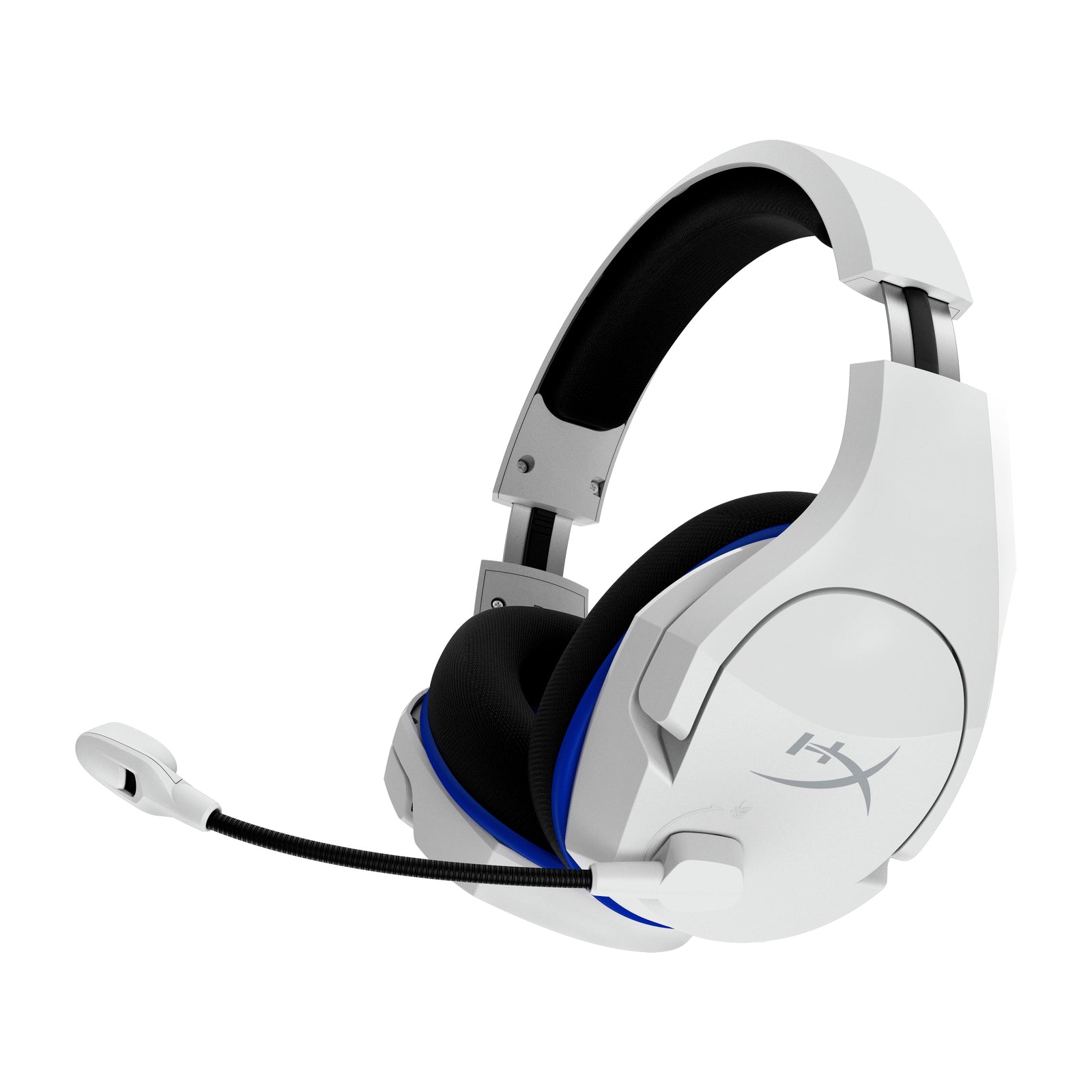 HyperX Cloud Stinger Core – Wireless-Gaming-Headset (weiß-blau) – PS5-PS4 - 07