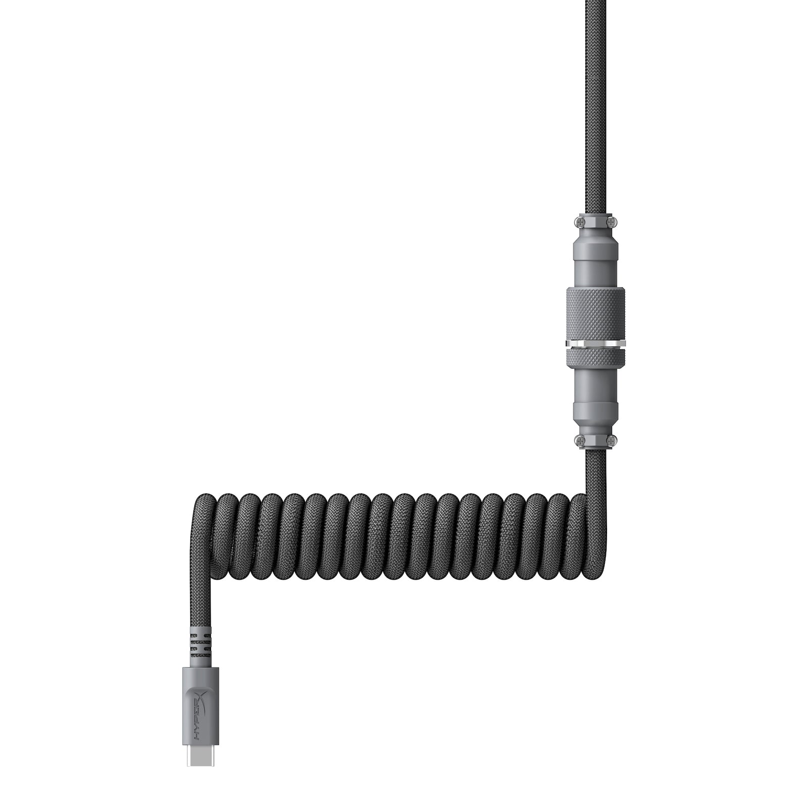 HyperX USB-C Spiralkabel grau - 04