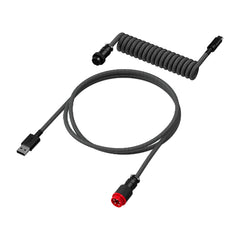 HyperX USB-C Spiralkabel grau-schwarz - 02