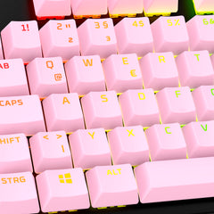 HyperX Full Key Set Tastenkappen – PBT (Weiß) - 05