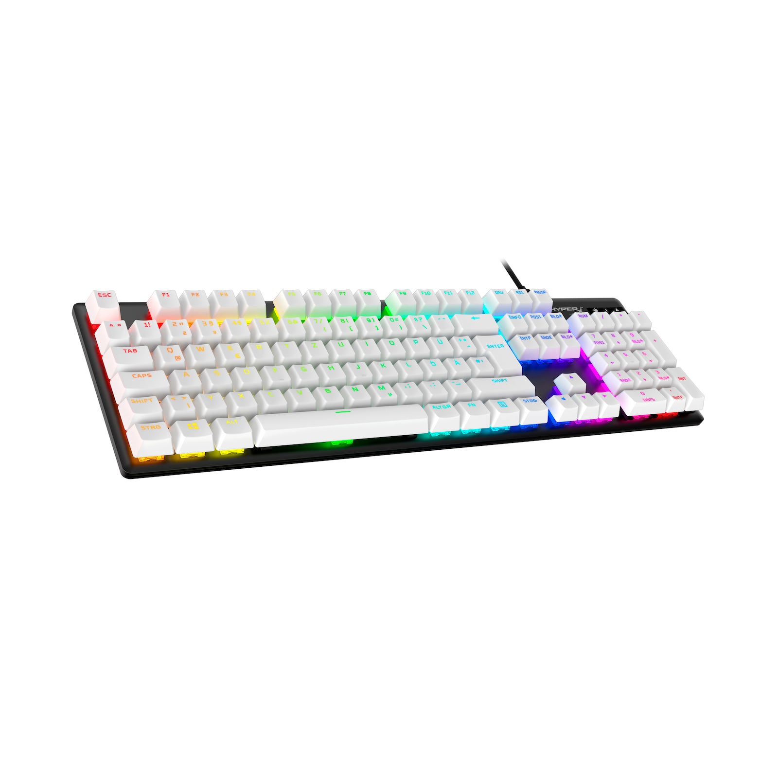 HyperX Full Key Set Tastenkappen – PBT (Weiß) - 01
