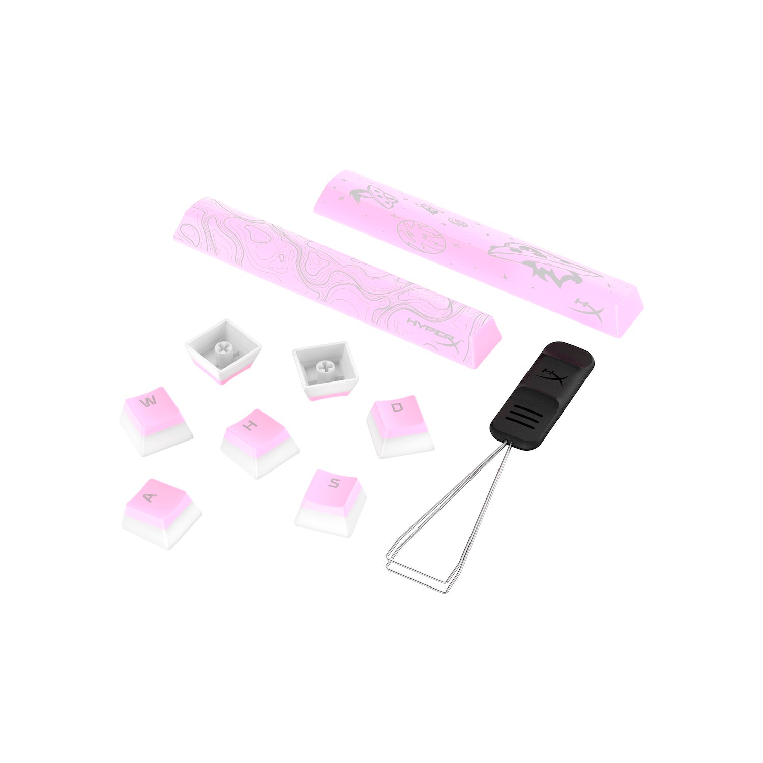 HyperX Pudding Keycaps 2 – vollständiger Tastensatz – PBT