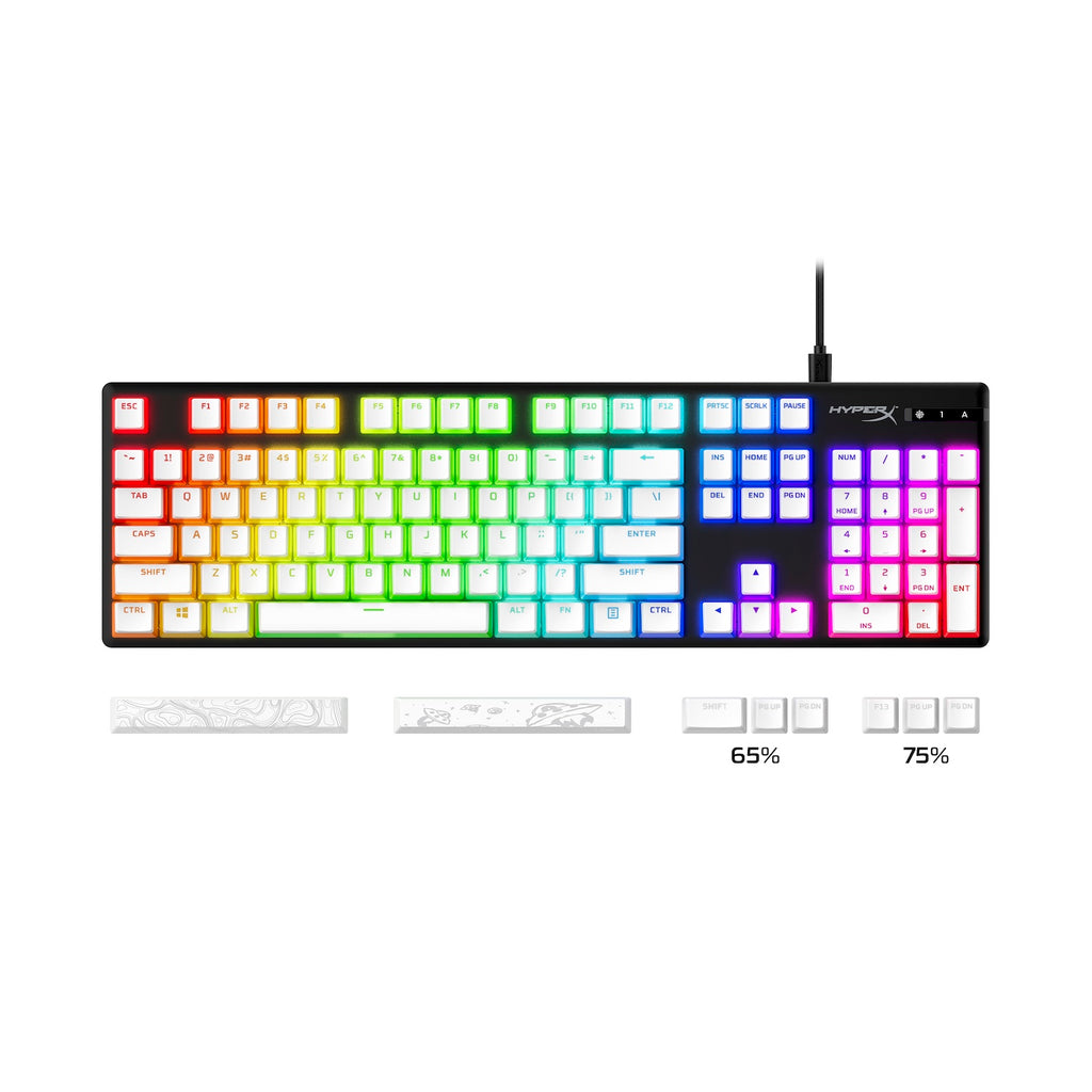 Two Set Keyboard Pudding Keycaps 2 - Full Key Set.