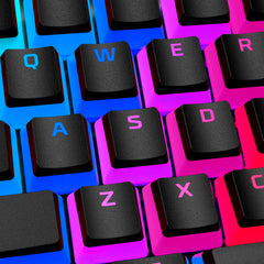 HyperX Pudding Keycaps – voller Tastensatz – PBT – schwarz (US-Layout) - 05