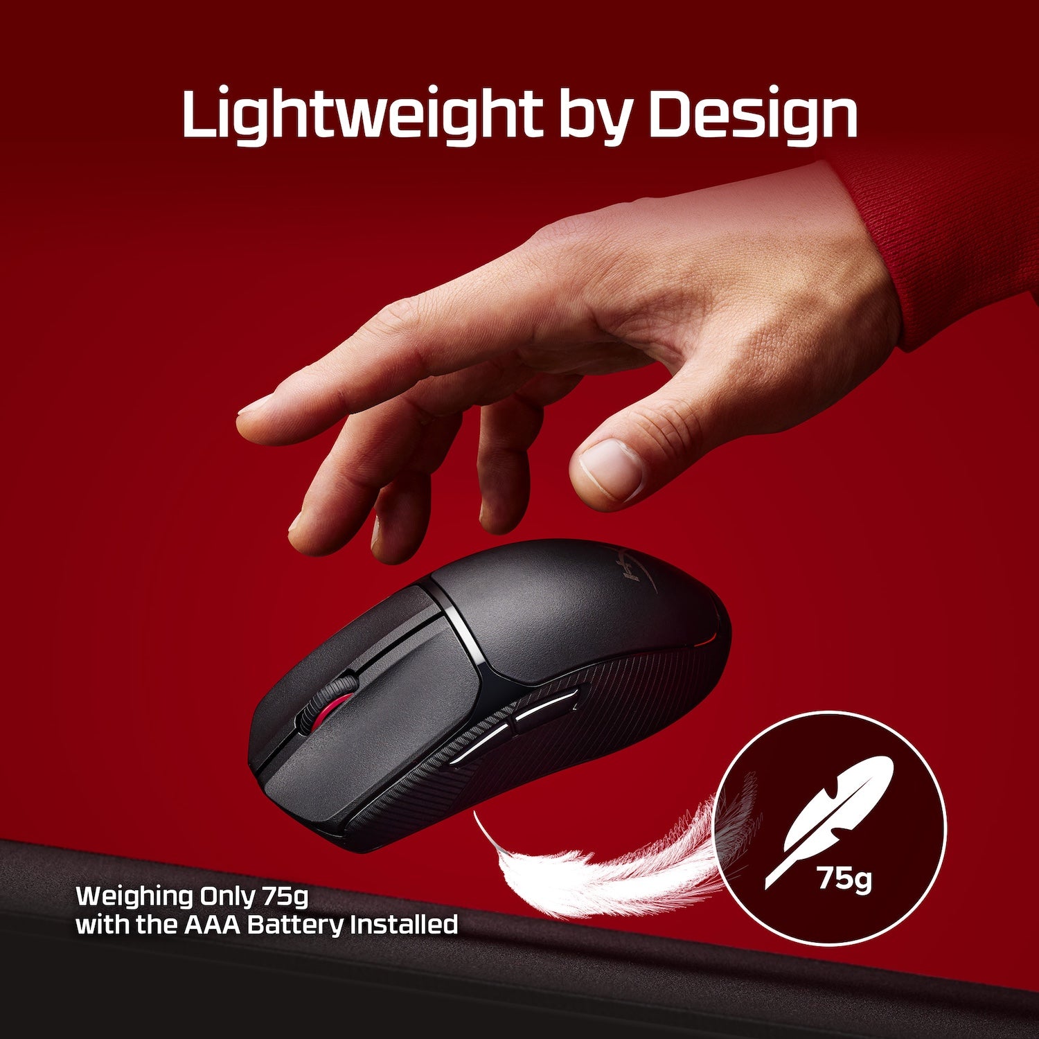 HyperX Pulsefire Fuse – Drahtlose Gaming-Maus