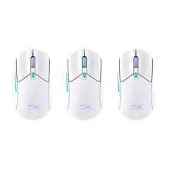 HyperX Pulsefire Haste 2 Core WLS – Gaming-Maus (Weiß/Grün/Violett) - 07