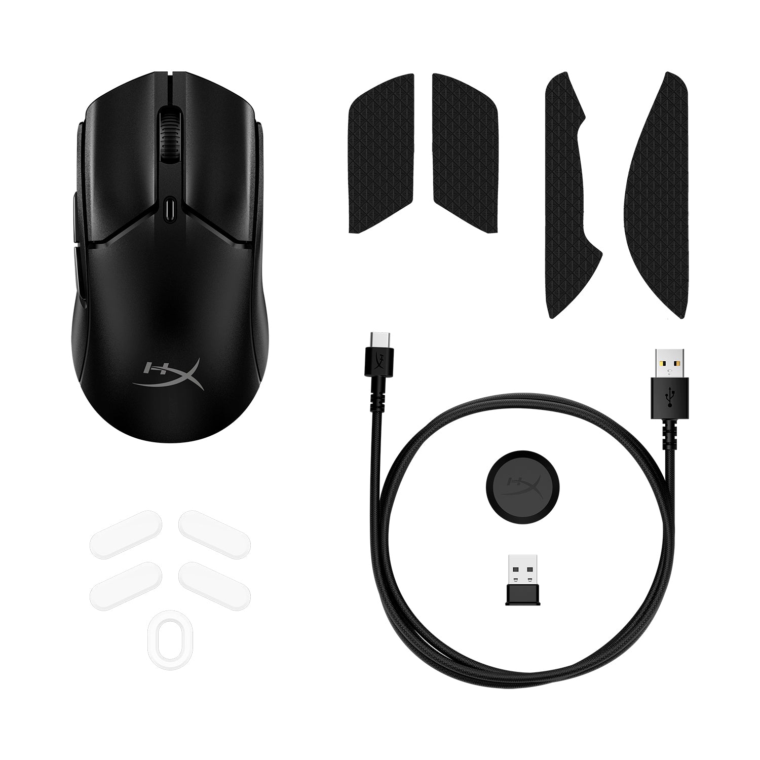 HyperX Pulsefire Haste 2 – Wireless-Gaming-Maus (Schwarz) - 08